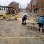 Una niña de 13 años muere tras la caída de un muro en La Paz por las lluvias